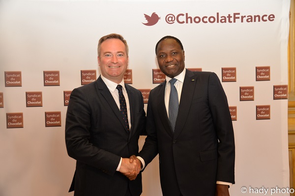 JOURNÉE MONDIALE DU CHOCOLAT: Le Ministre SANGAFOWA COULIBALY au Quai d'Orsay en France