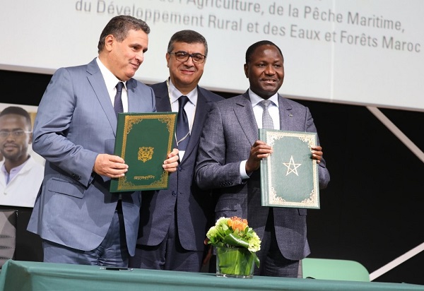 SIAM 2018 : Signature d’un avenant à la convention pour la mise en place d’une plateforme logistique de commercialisation des fruits et légumes à Abidjan