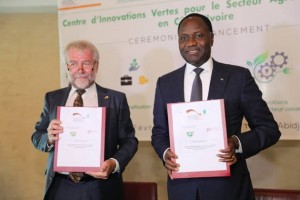 Un Centre d’innovations vertes pour le secteur agro-alimentaire lancé en Côte d’Ivoire